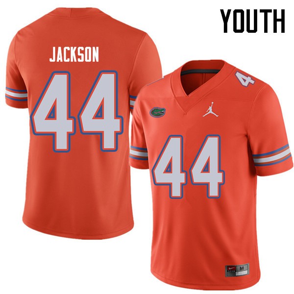 Jordan Brand Youth #44 Rayshad Jackson Florida Gators College Football Jerseys Orange